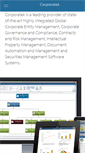 Mobile Screenshot of corporatek.com